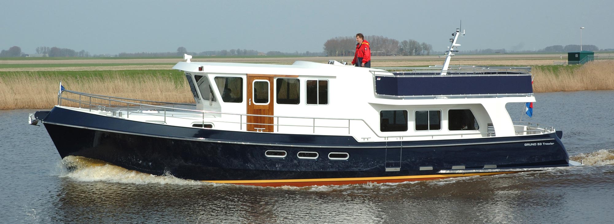 Gruno motorjacht trawler
