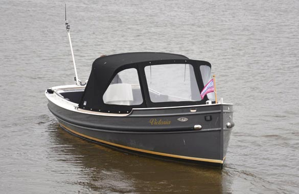 De Gruno Sloep, volop met luxe varen